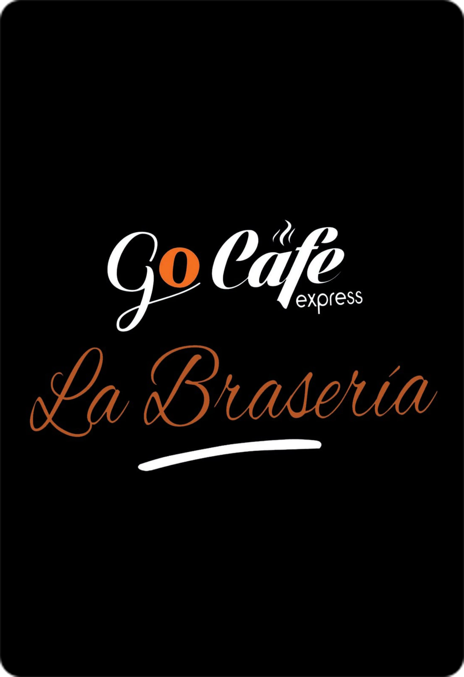 logotipo de La braseria go cafe express